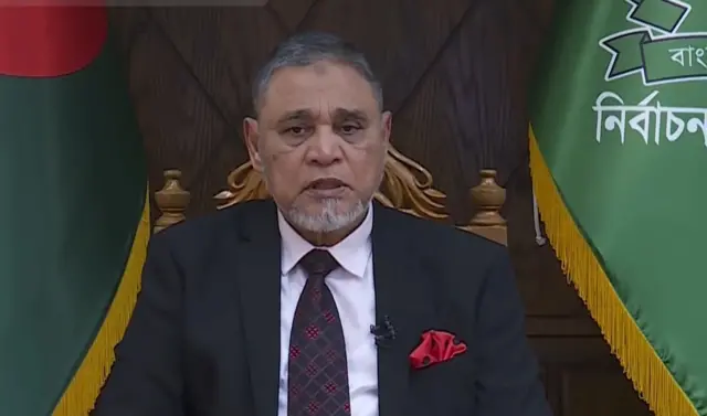 প্রধান নির্বাচন কমিশনার এ এম এম নাসির উদ্দীন