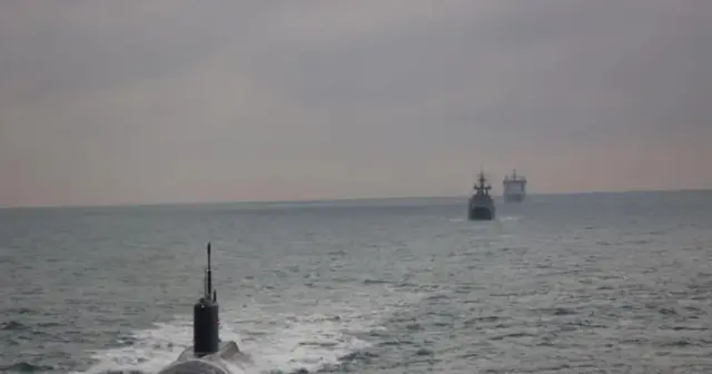 Российскую подводную лодку отслеживал танкер Королевского военно-морского флота