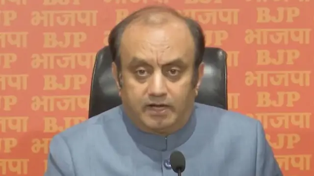 बीजेपी के राष्ट्रीय प्रवक्ता और राज्यसभा सदस्य सुधांशु त्रिवेदी