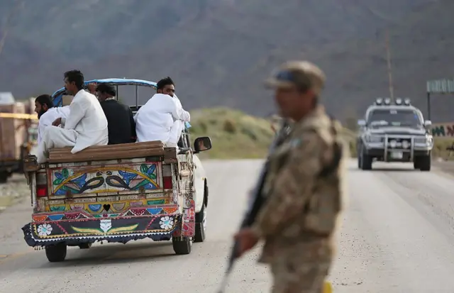 وادی تیراہ، سکیورٹی فورسز