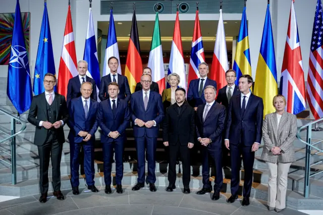 Участники встречи в Берлине