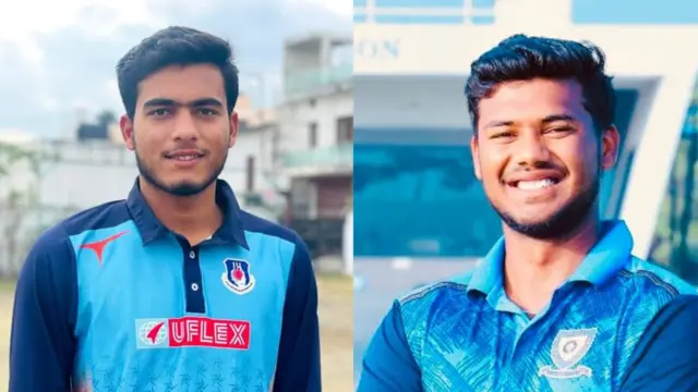 प्रशांत वीर (बाएं) और कार्तिक शर्मा (दाएं)