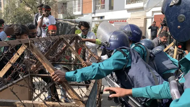 'ভারতীয় আধিপত্যবাদবিরোধী জুলাই ৩৬ মঞ্চ'র মিছিল