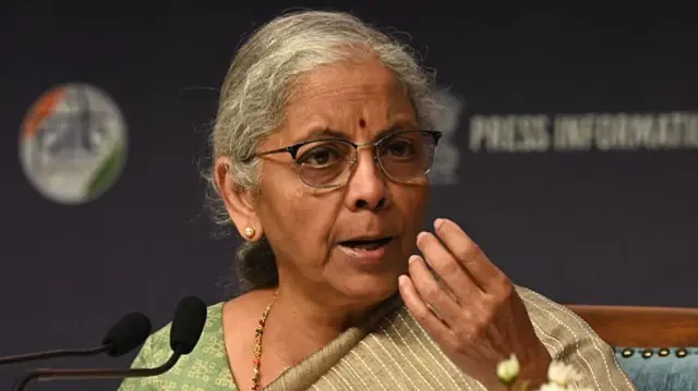 वित्त मंत्री निर्मला सीतारमण
