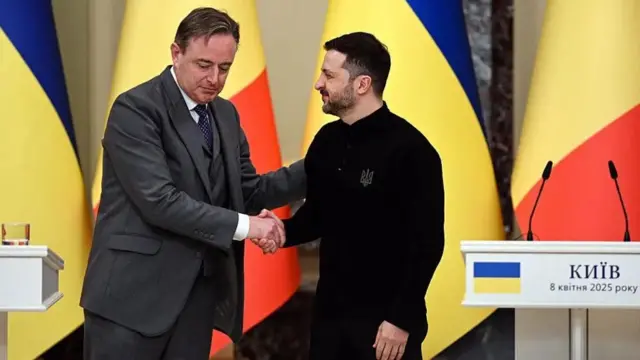 Raiisel wasaaraha Belgian Bart De Wever ayaan wali ku qanacsanayn in lacagta lagu hayo Beljamka la amaahiyo Ukraine (keydka sawirrada)