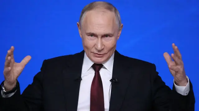 रूस के राष्ट्रपति व्लादिमीर पुतिन