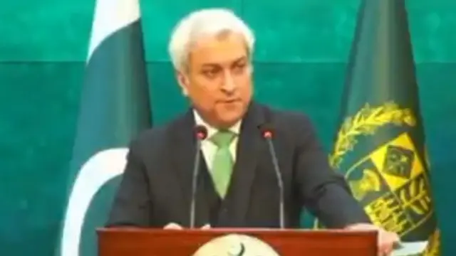 पाकिस्तान के विदेश मंत्रालय के प्रवक्ता ताहिर अंद्राबी