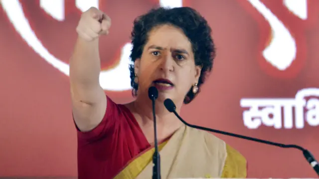 सांसद प्रियंका गांधी
