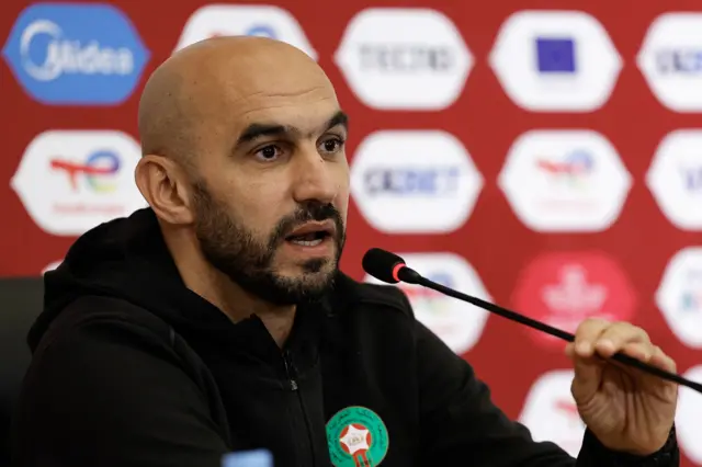 وليد الركراكي، مدرب المنتخب المغربي