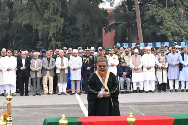 এ.কে. খন্দকারের নামাজে জানাজা