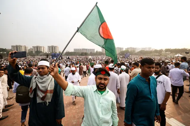 बांग्लादेश में प्रदर्शन