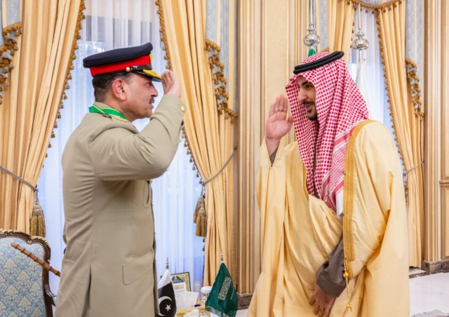 عاصم منیر سعودی وزیرِ دفاع