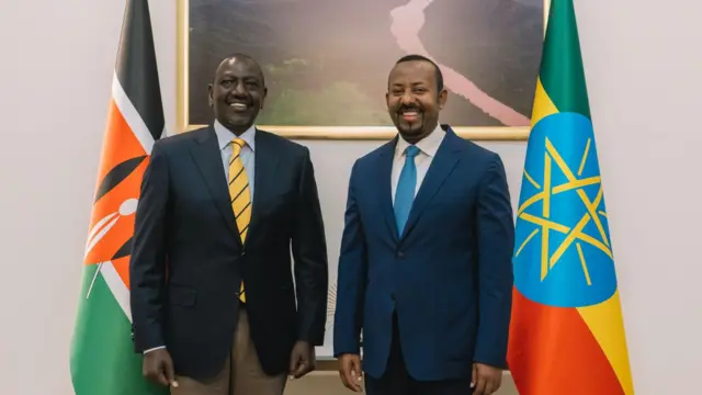 MM Abiyi gitasaanii kan Keeniyaa Finfinneetti simatan