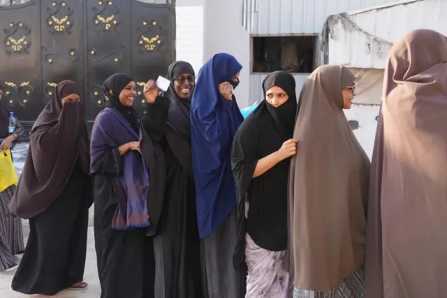 Moqdishootti dubartoota sagalee kennuutti hirmaataa jiru