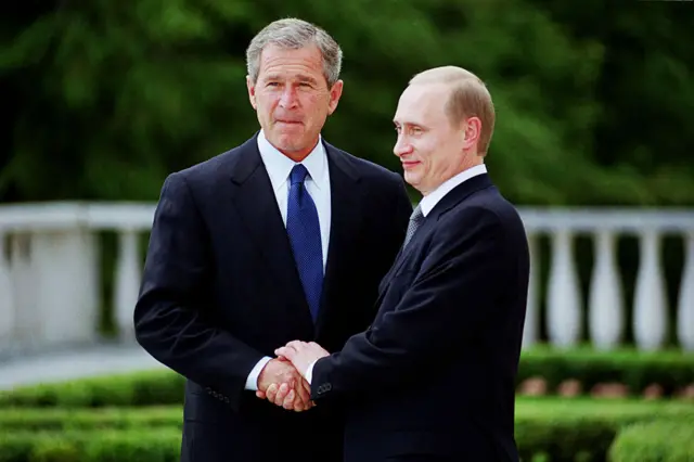 Встреча Буша и Путина в 2001 году