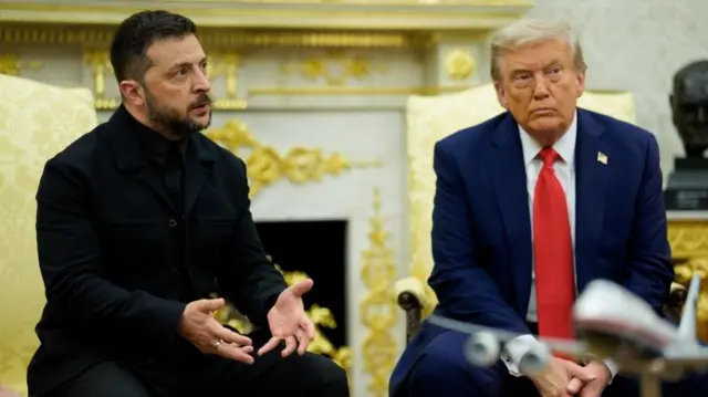 Zelensky and Trump