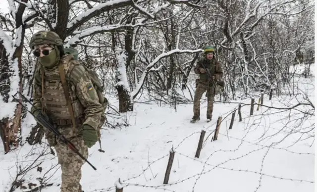 Украинские военные