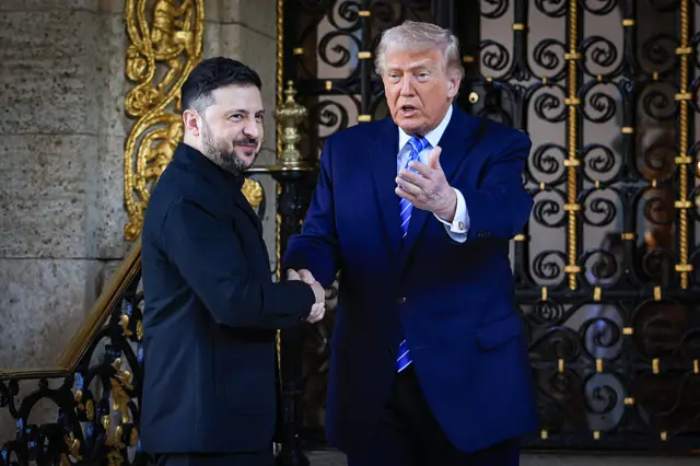 Трамп и Зеленский