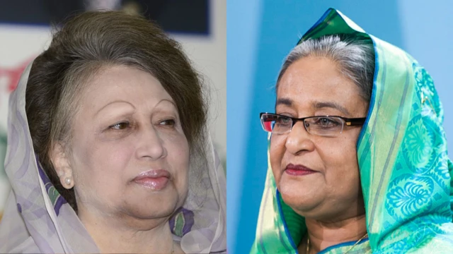খালেদা জিয়া ও শেখ হাসিনা