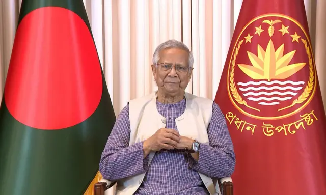 অন্তর্বর্তী সরকারের প্রধান উপদেষ্টা মুহাম্মদ ইউনূস