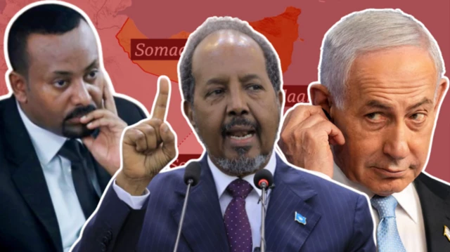 Bitaa gara mirgaatti MM Itoophiyaa Abiy Ahmad, Prezidantii Somaaliyaa Hasan Sheek Mahmuud fi MM Israa'el Beenjaamiin Neetaaniyaahuu