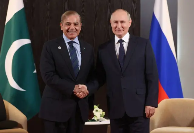 Shabaz Sharif, Putin