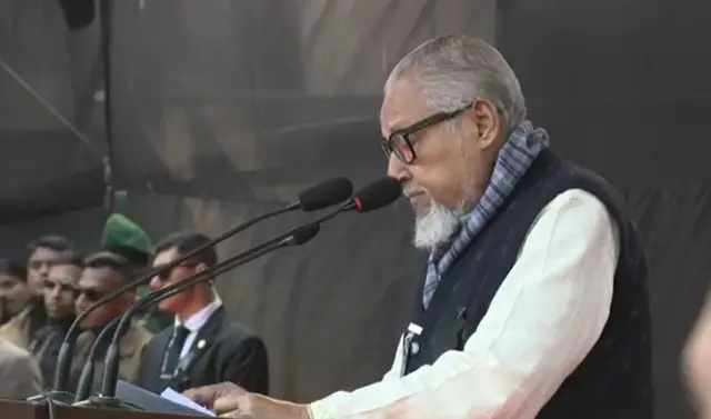 খালেদা জিয়ার জানাজা শুরুর আগে তাকে নিয়ে বক্তব্য রাখেন নজরুল ইসলাম খান