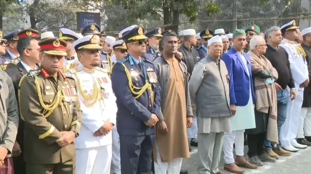 খালেদা জিয়ার জানাজায় অংশ নিচ্ছেন প্রধান উপদেষ্টা ও তিন বাহিনীর প্রধান