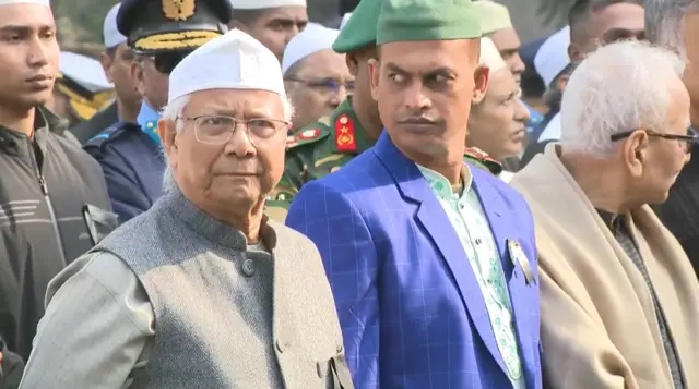 খালেদা জিয়ার জানাজায় অংশ নিচ্ছেন প্রধান উপদেষ্টা মুহাম্মদ ইউনূস