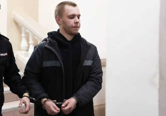 Журавель в суде в Волгограде в ноябре 2024 года