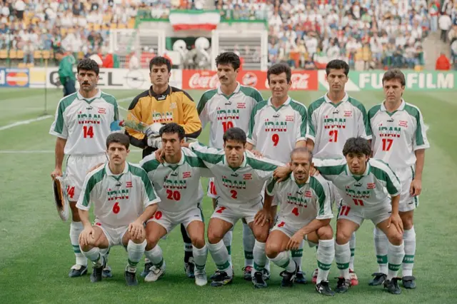 ترکیب تیم ملی فوتبال ایران در جام جهانی ۱۹۹۸