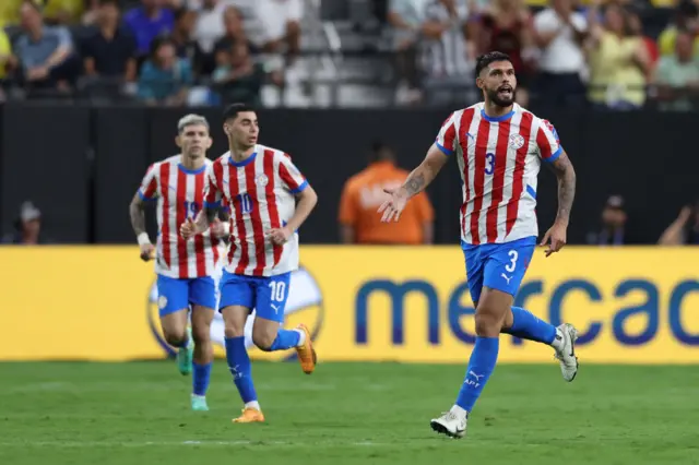 Jugadores de Paraguay