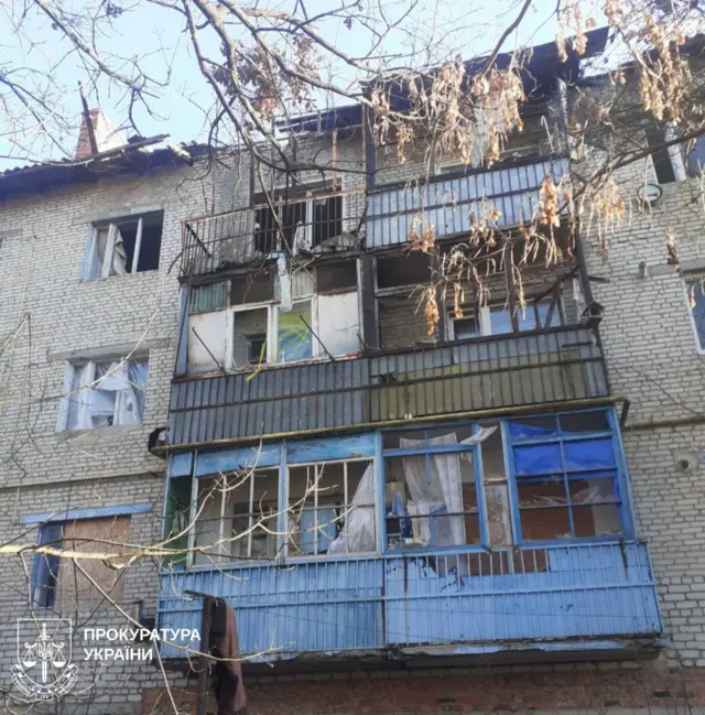 Разрушенное здание