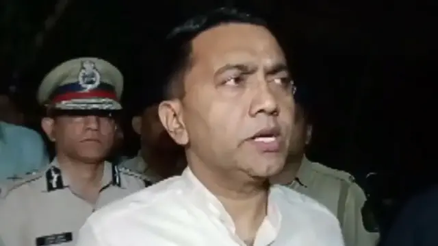 गोवा के मुख्यमंत्री प्रमोद सावंत