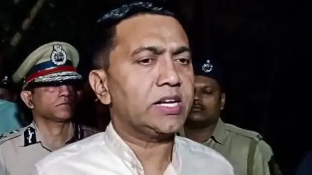 गोवा के मुख्यमंत्री प्रमोद सावंत