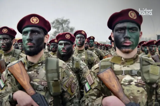 عرض عسكري في دمشق