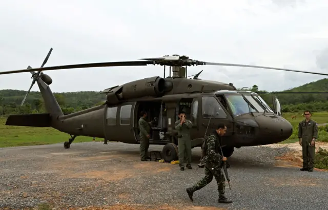 Trực thăng Black Hawk của Lục quân Hoàng gia Thái Lan