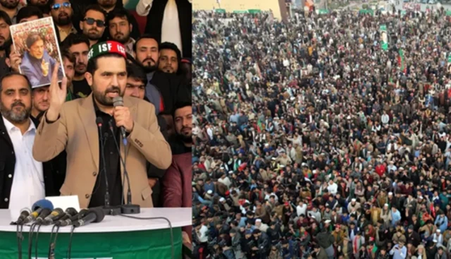 سہیل آفریدی جلسہ
