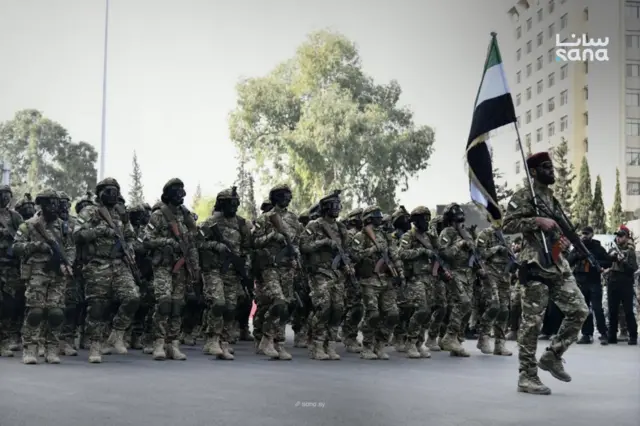 عرض عسكري في دمشق