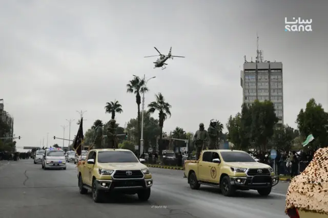 عرض عسكري في دمشق