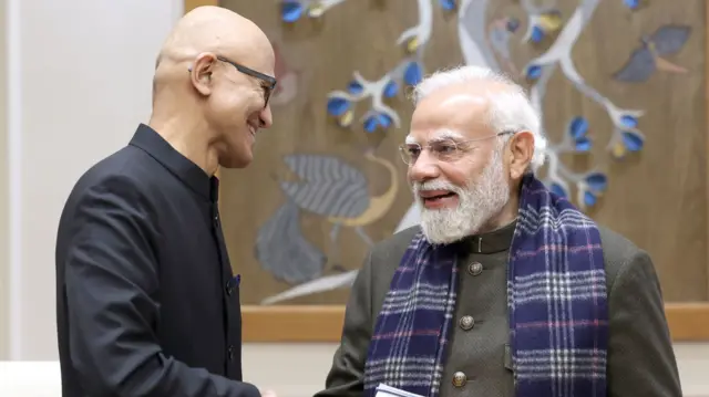 पीएम मोदी से मिले सत्या नडेला