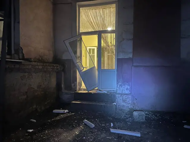 Лысак опубликовал фото последствий удара по Кривому Рогу