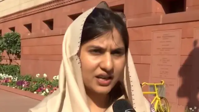 समाजवादी पार्टी की सांसद इक़रा हसन