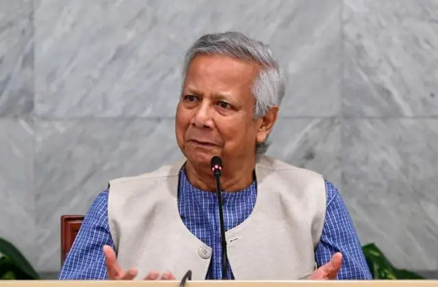 অন্তর্বর্তী সরকারের প্রধান উপদেষ্টা ড. মুহাম্মদ ইউনূস