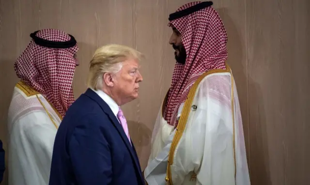 محمد بن سلمان ٹرمپ