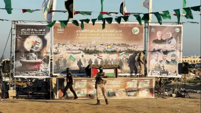 مسرح لتسليم الرهائن