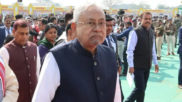 बिहार के मुख्यमंत्री नीतीश कुमार