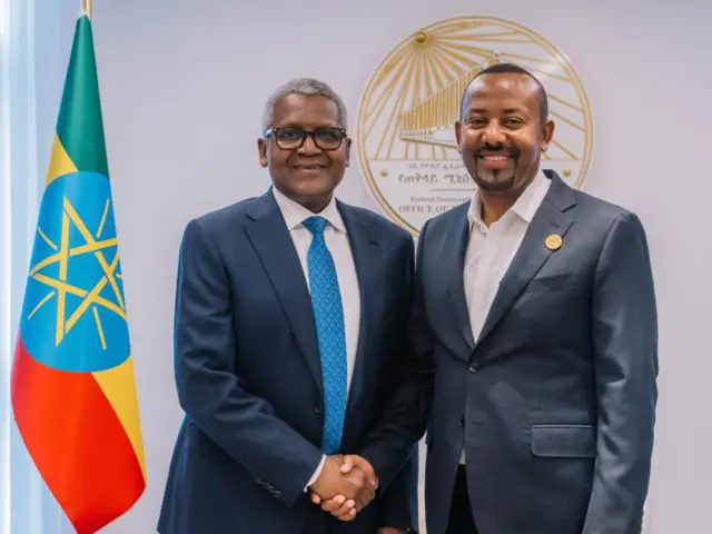 Aliikoo Daangoteefi Abiy Ahimad