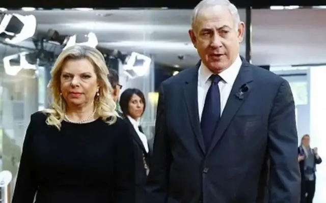 Benjamin Netanyahu da matarsa Sarah