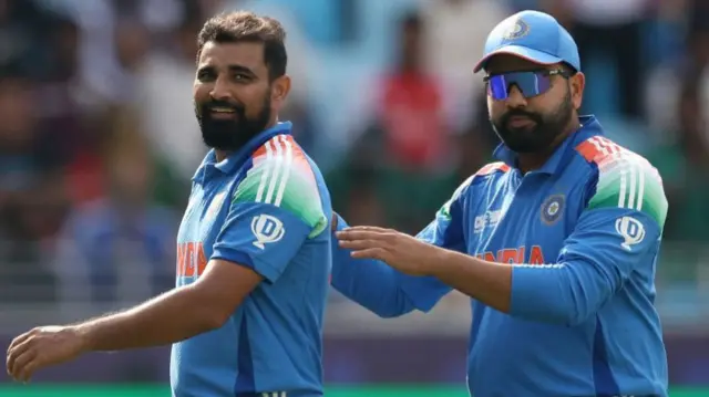 मोहम्मद शमी और रोहित शर्मा